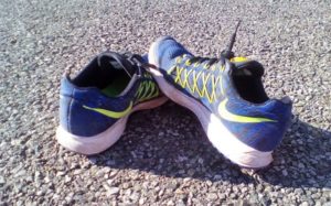 Nike Zoom Pegasus Schuhe nach dem Lauf