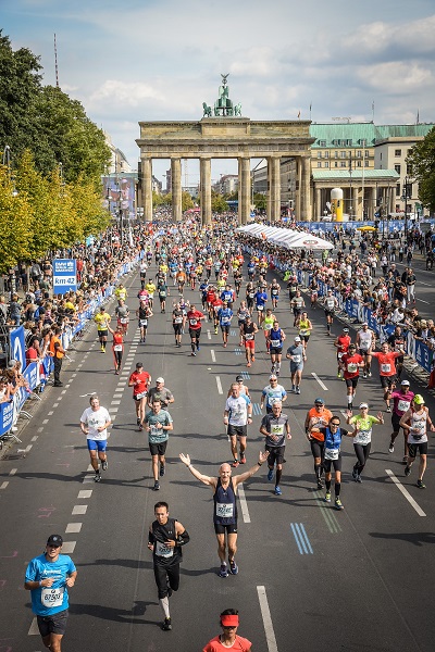 Berlin Marathon 2018 fast am Ziel