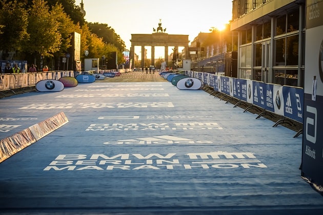 Berlin Marathon vor dem Start